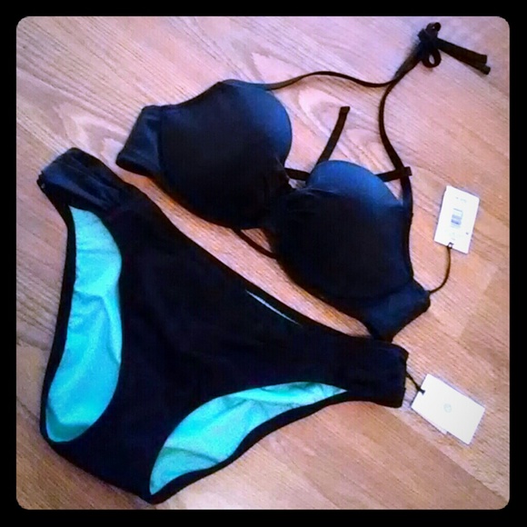 Shade & Shore Other - Black Bikini
